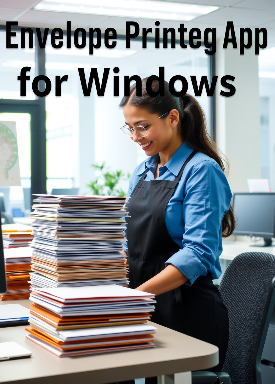Checklist for Envelope Printing App for Windows Guide