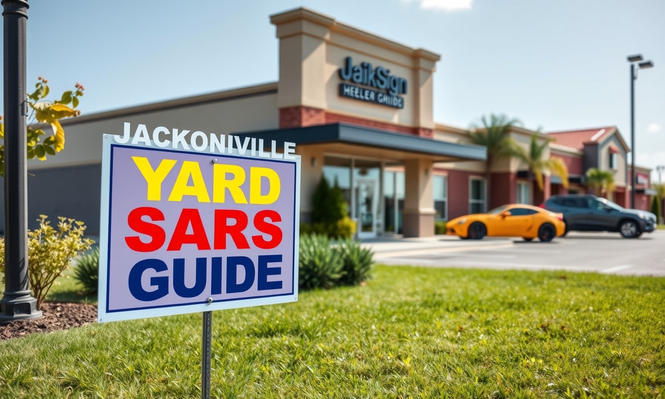 Checklist for Jacksonville Yard Signs Guide