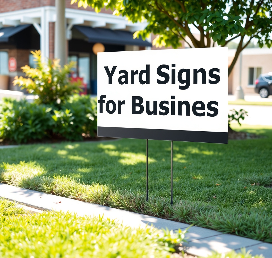 Checklist for Best Yard Signs for Business
