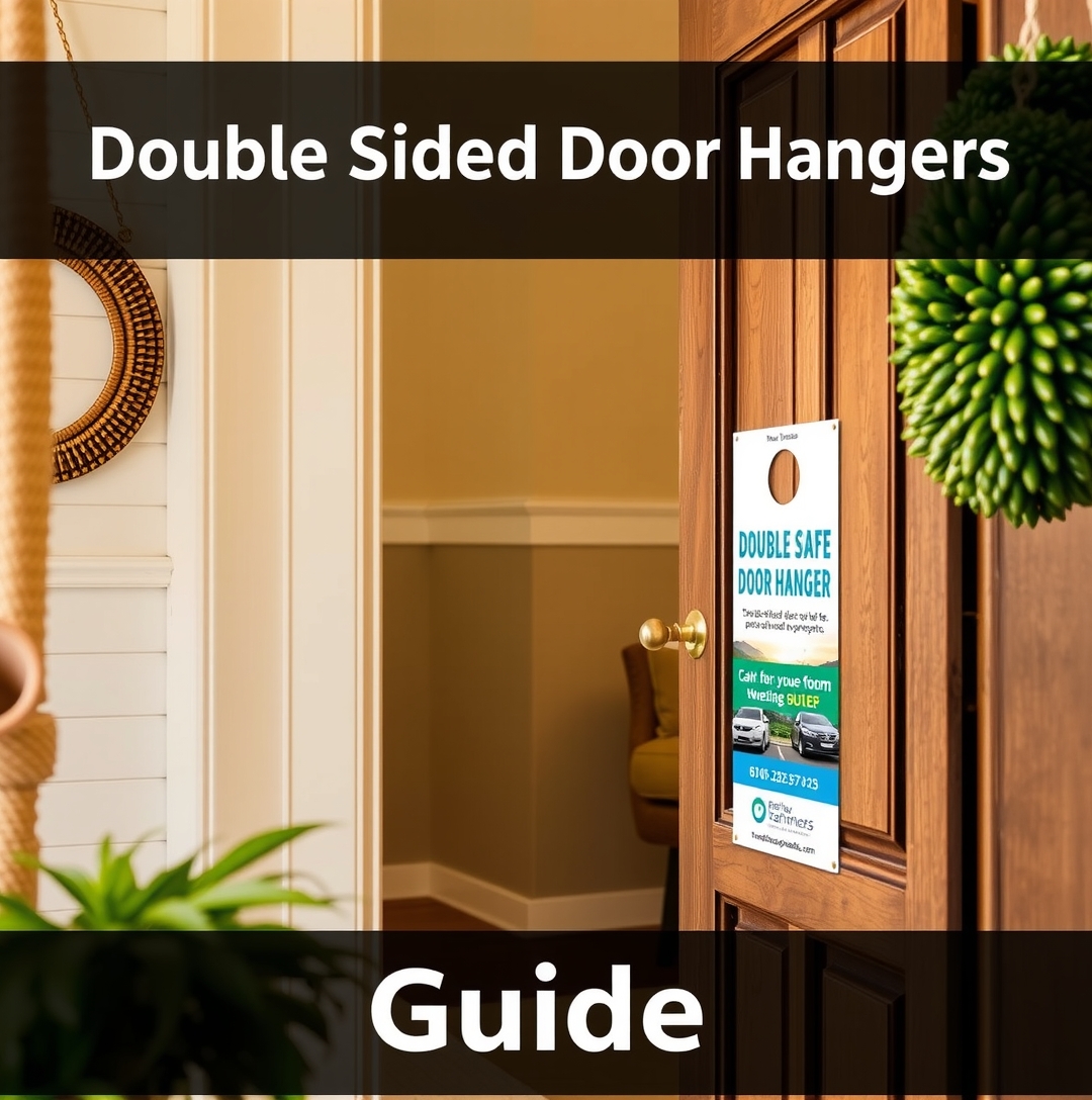Checklist for Double Sided Door Hangers Guide