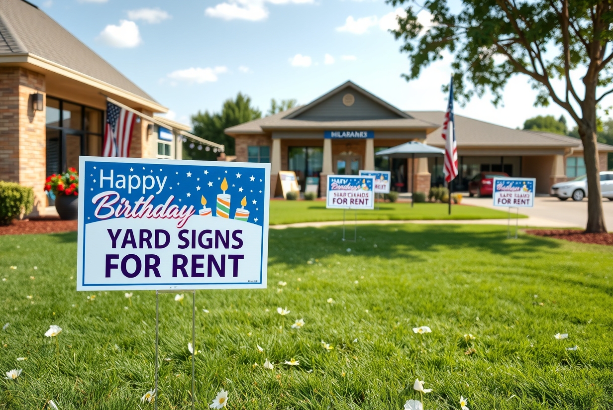 Checklist for Birthday Yard Signs for Rent Guide