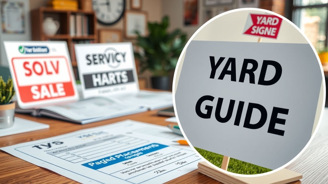 Preparation visual for Kw Yard Signs Guide