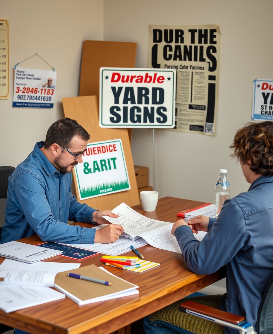 Checklist for Durable Yard Signs Guide