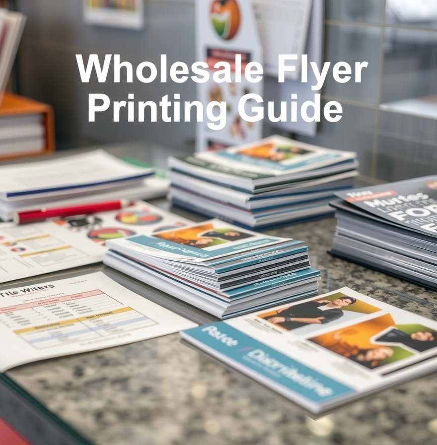 Checklist for Wholesale Flyer Printing Guide