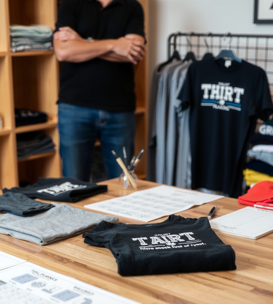 Preparation visual for Tshirt Printing Albuquerque Guide