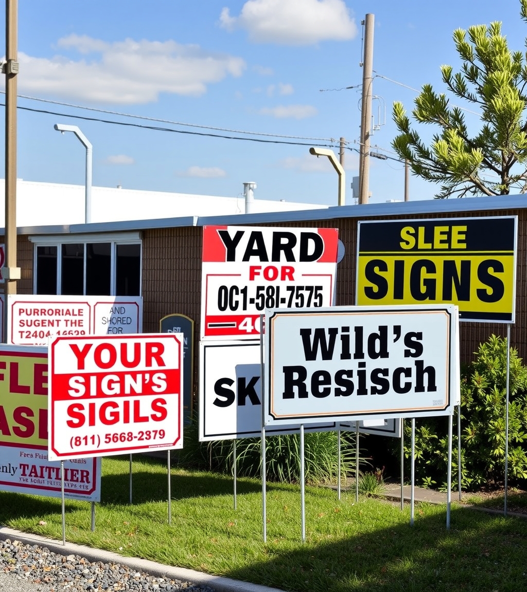 Evaluating the best Large Yard Signs for Business Guide environment