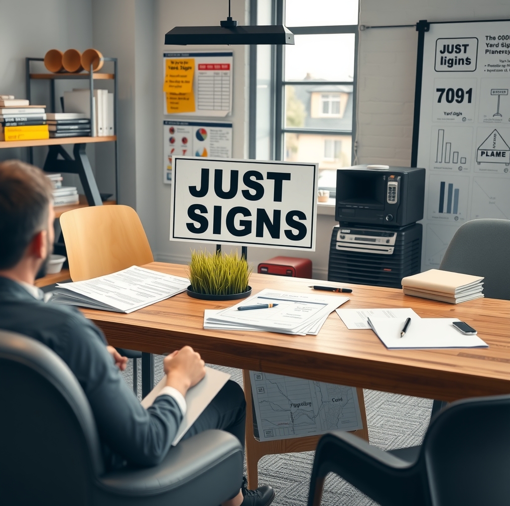 Checklist for Concrete Yard Signs Guide