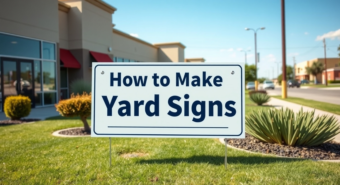 Checklist for How to Make Yard Signs for Graduation