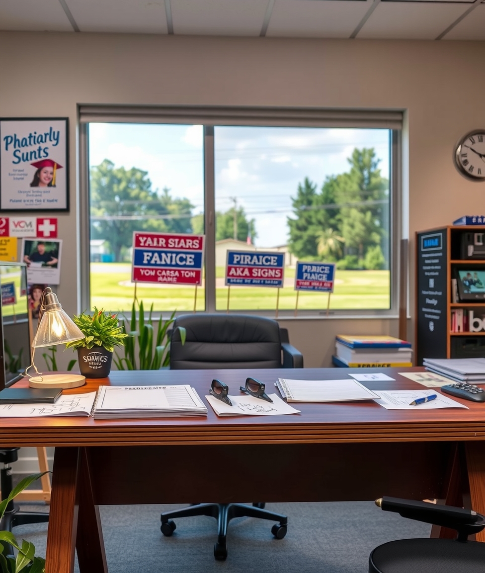 Preparation visual for How to Make Yard Signs for Graduation