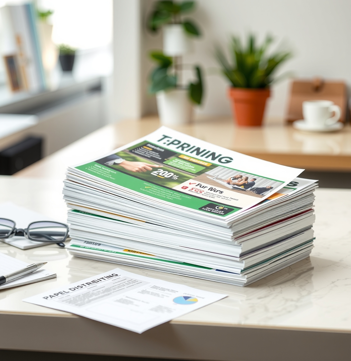 Quality check visual for Trifold Flyer Printing Guide