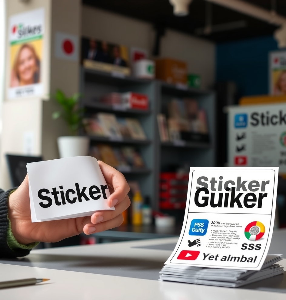 Preparation visual for Stickers Printing Miami Guide