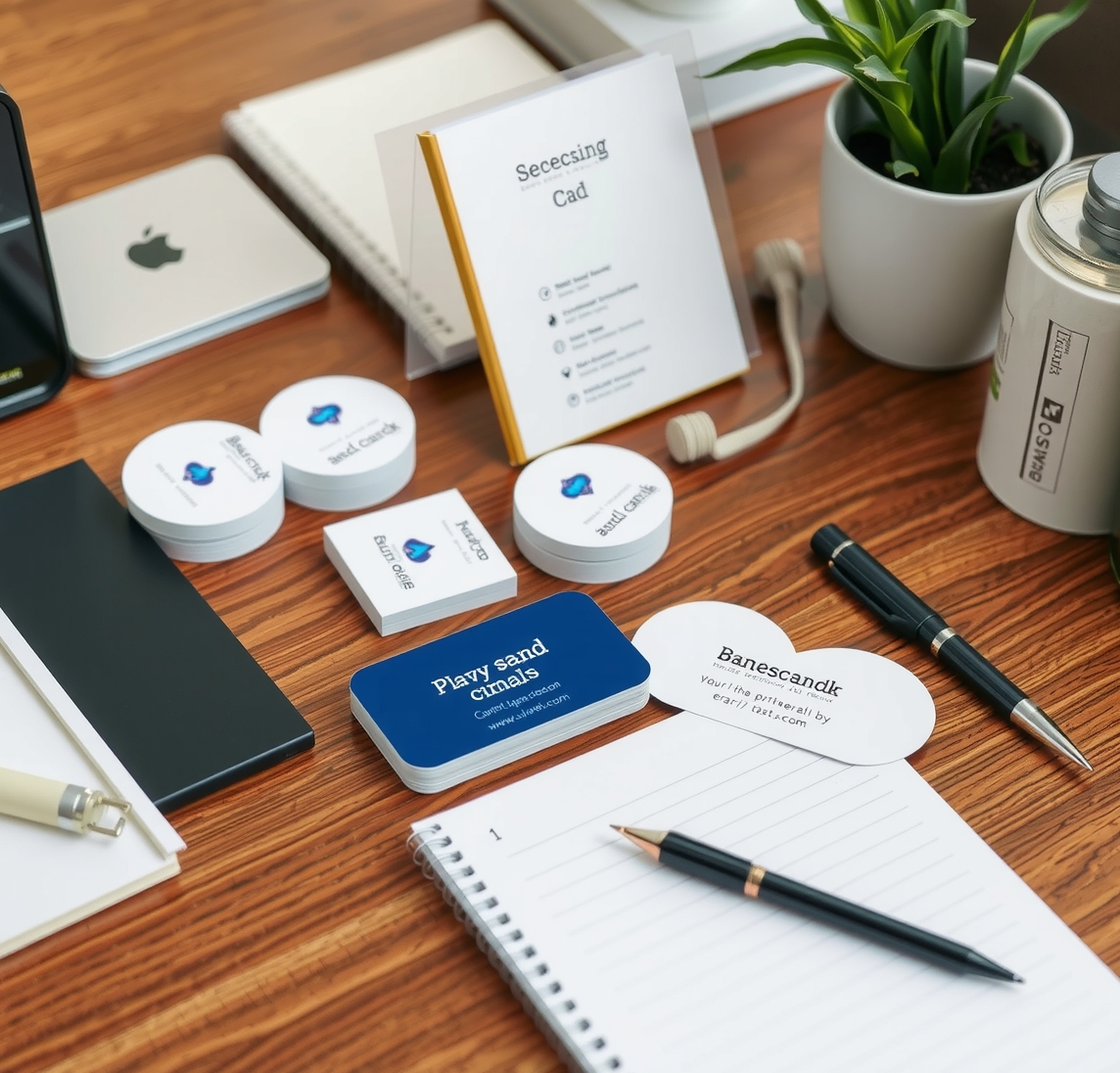 Quality check visual for Round Business Cards Printing Guide