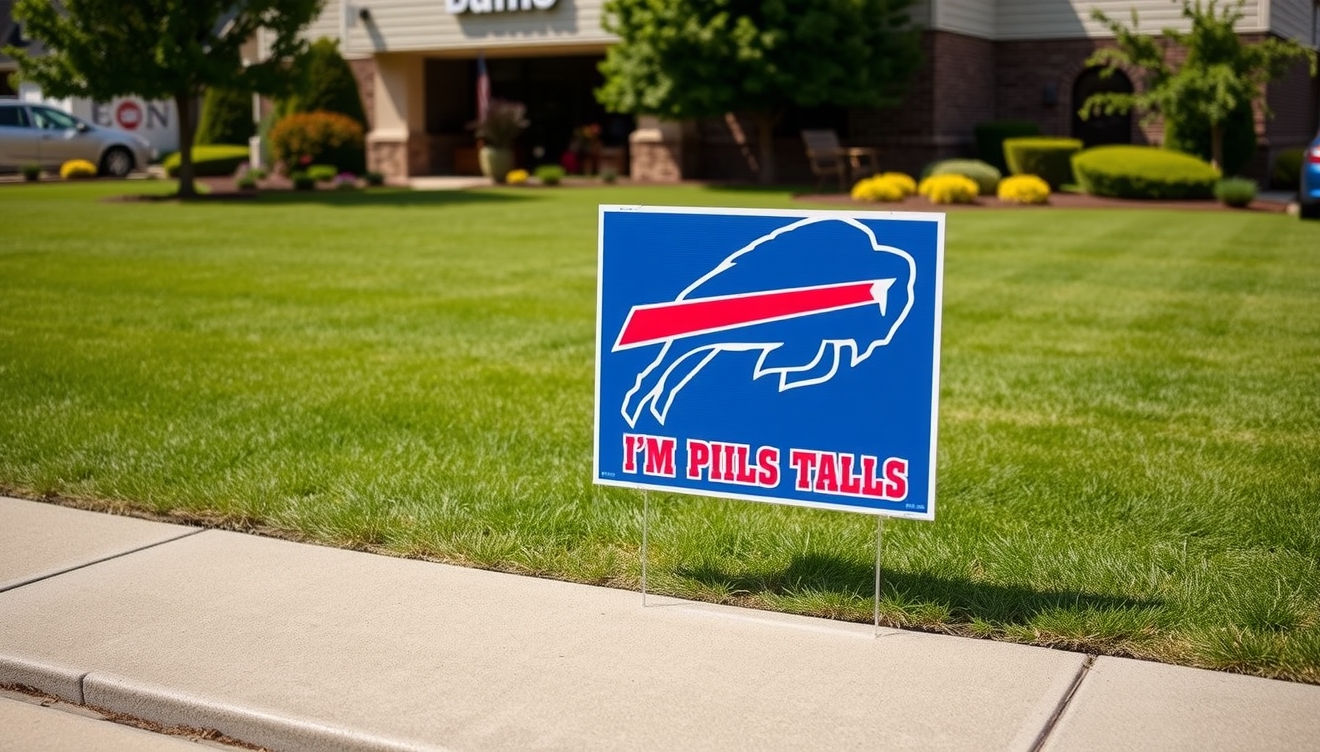 Checklist for Buffalo Bills Yard Signs Guide