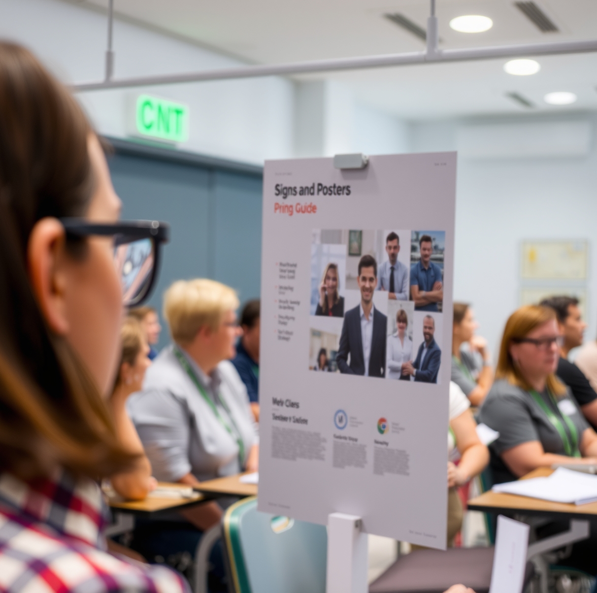 Checklist for Signs and Posters Printing Guide