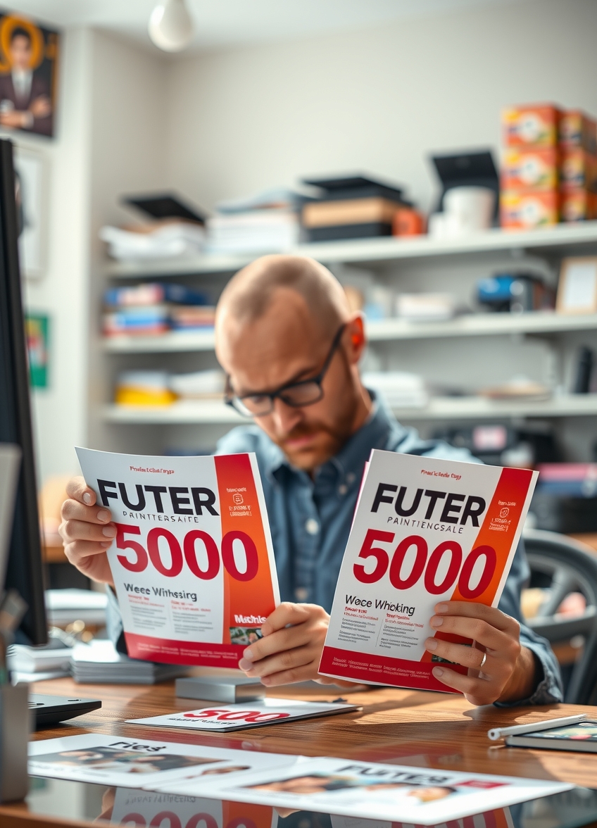 Preparation visual for Flyer Printing 5000 Guide