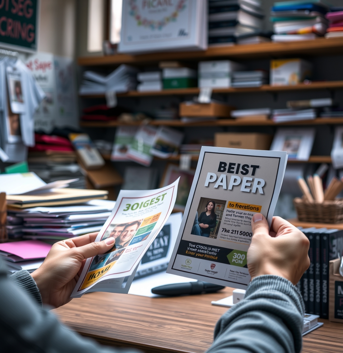 Checklist for Best Paper for Flyer Printing