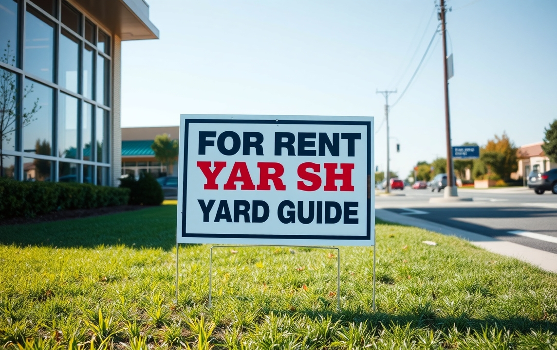Checklist for For Rent Yard Signs Guide