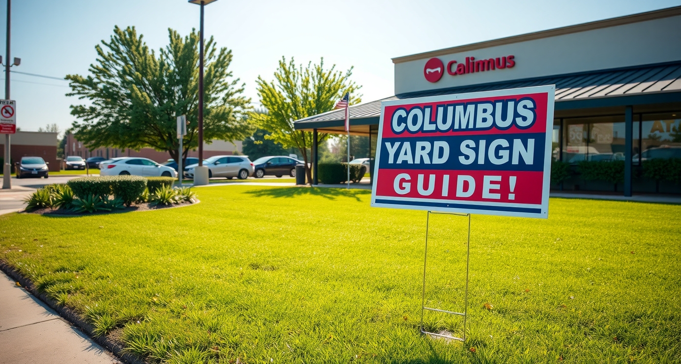 Checklist for Columbus Yard Signs Guide