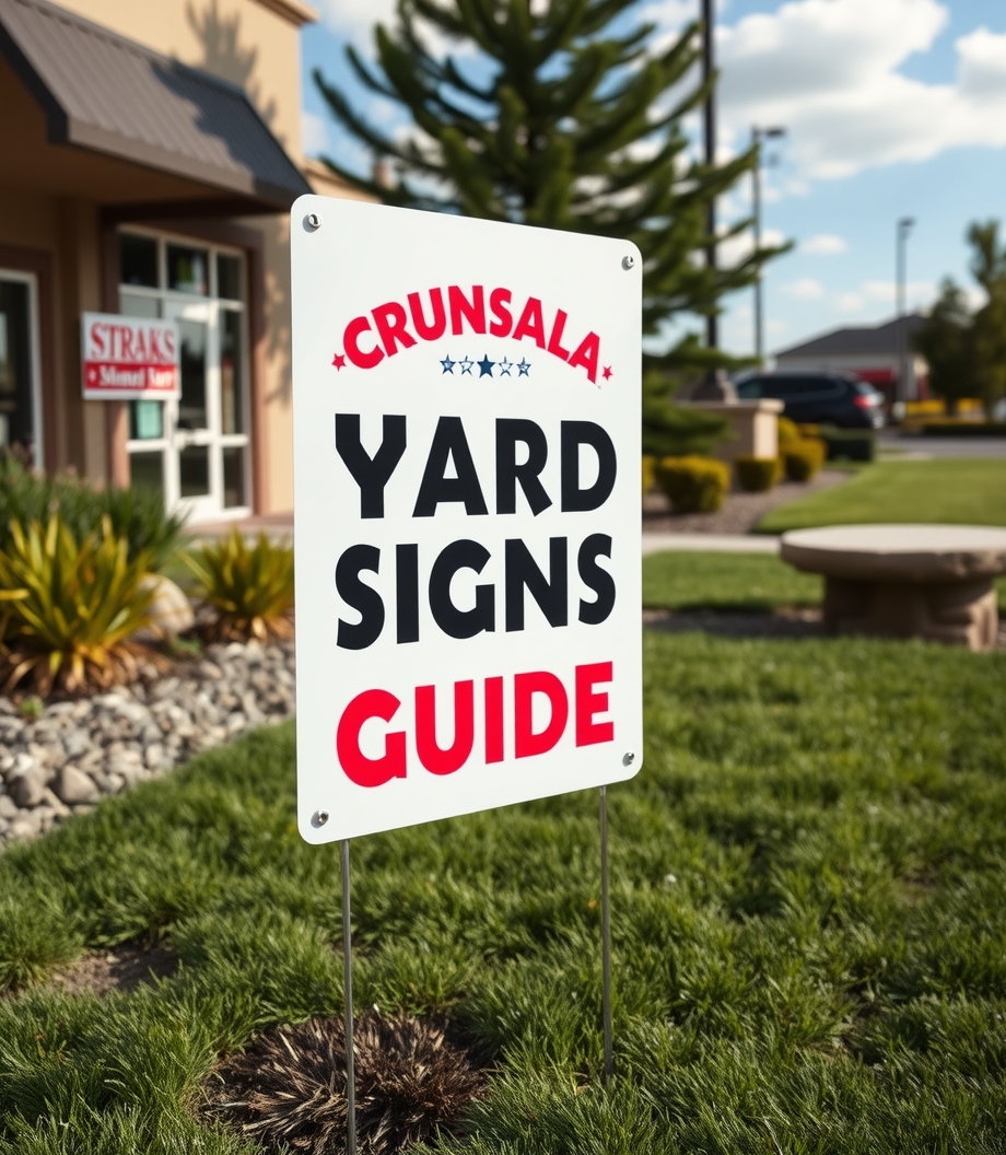 Checklist for Yard Signs Salt Lake City Guide