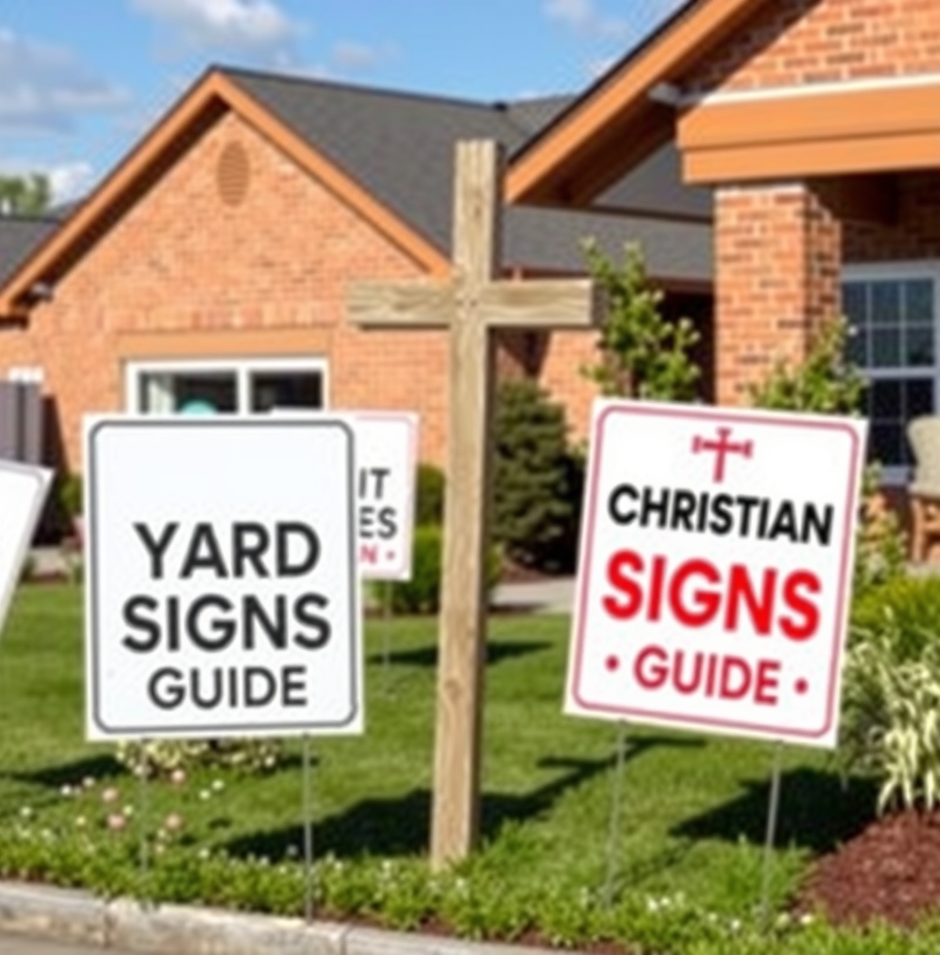 Evaluating the best Christian Yard Signs Guide environment