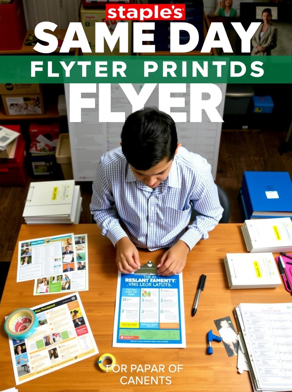 Evaluating the best Staples Same Day Flyer Printing Guide environment