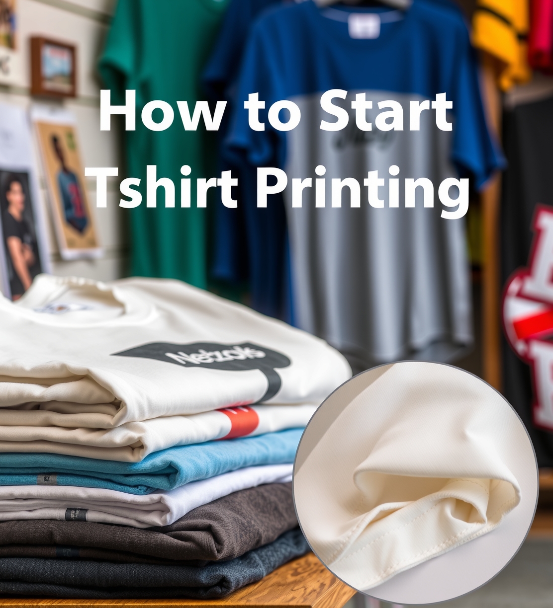 How to Start Tshirt Printing hero image