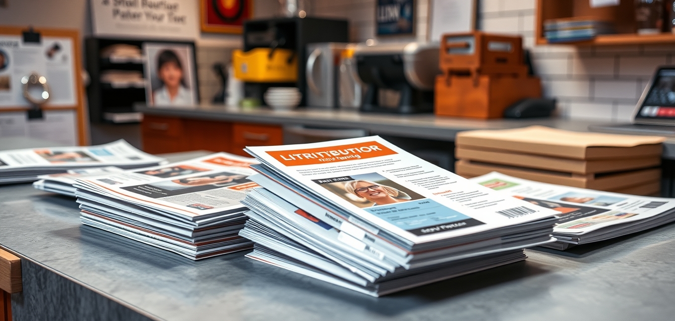 Preparation visual for Small Flyer Printing Guide