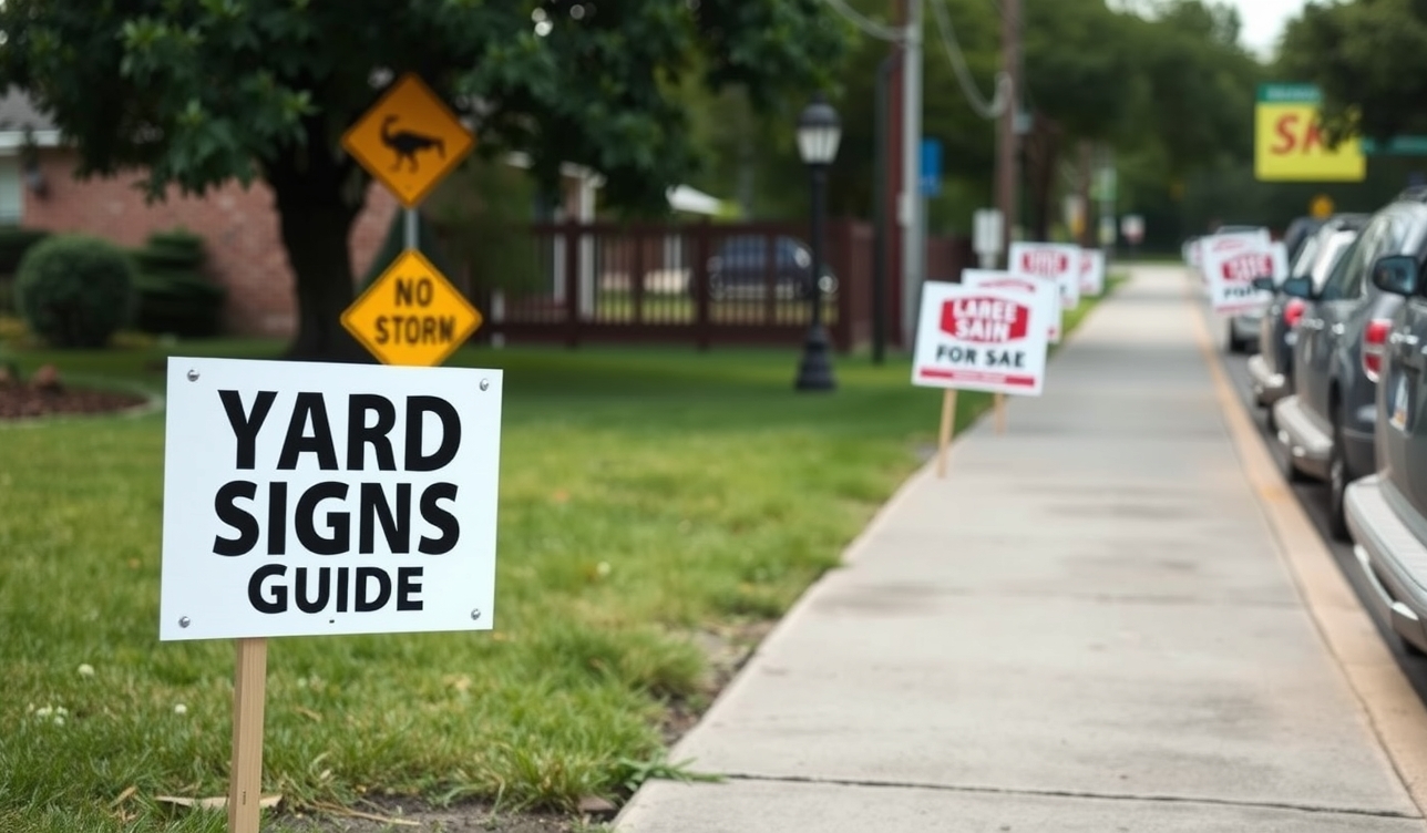 Simple Yard Signs Guide