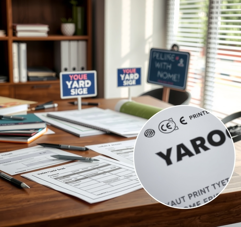 Quality check visual for Simple Yard Signs Guide