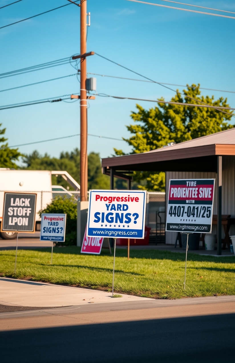 Evaluating the best Progressive Yard Signs Guide environment