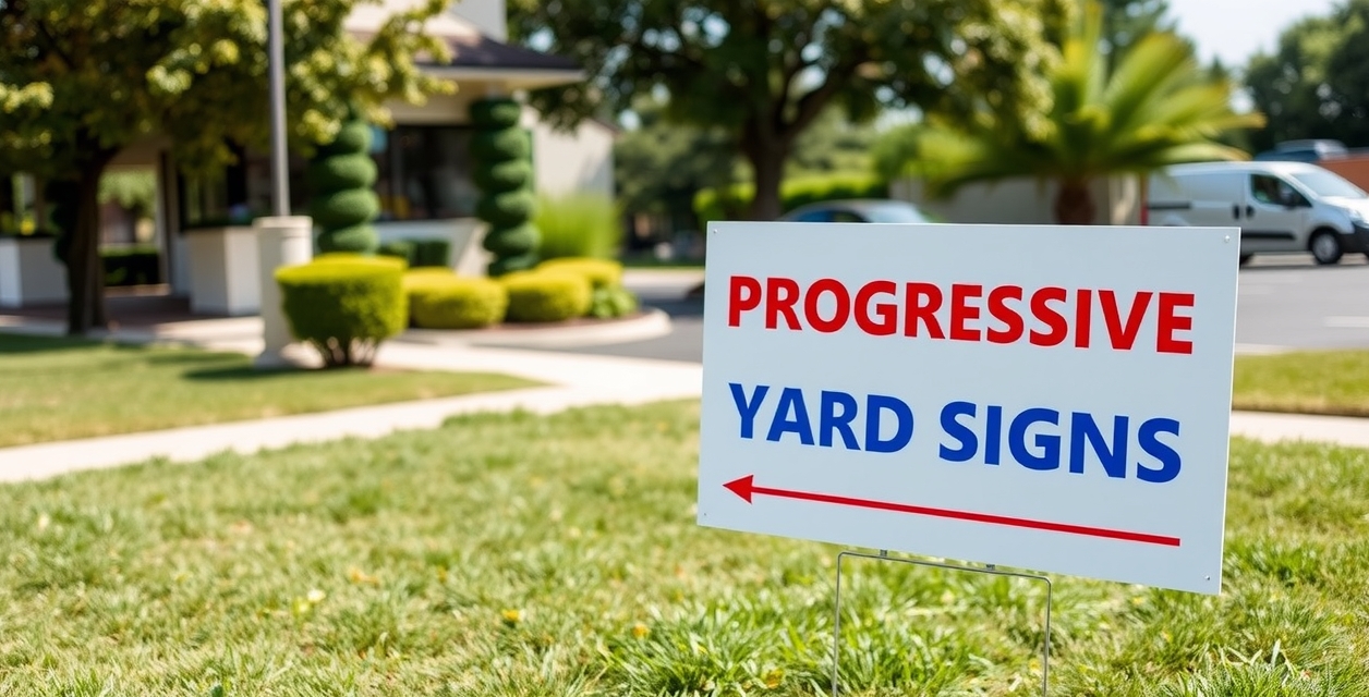 Checklist for Progressive Yard Signs Guide