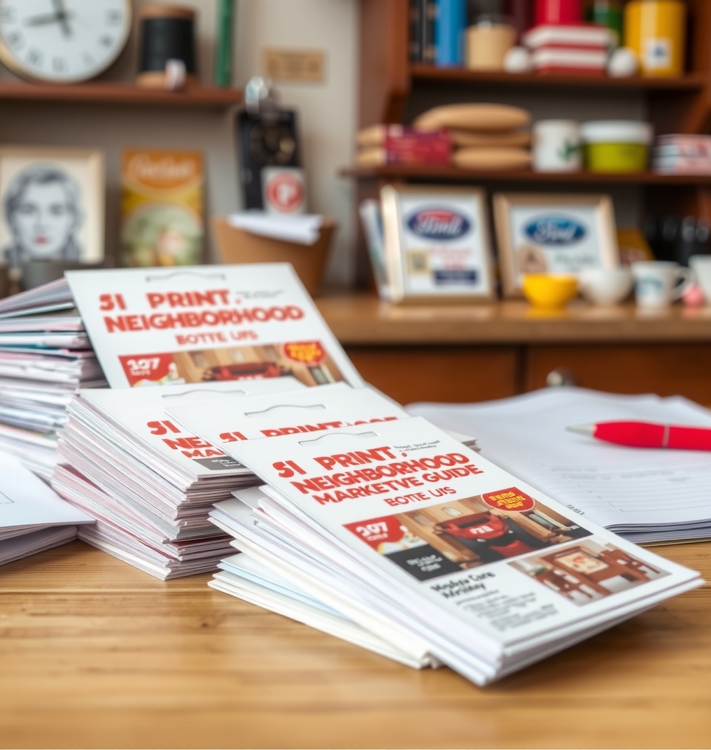 Quality check visual for Print Door Hangers Staples Guide