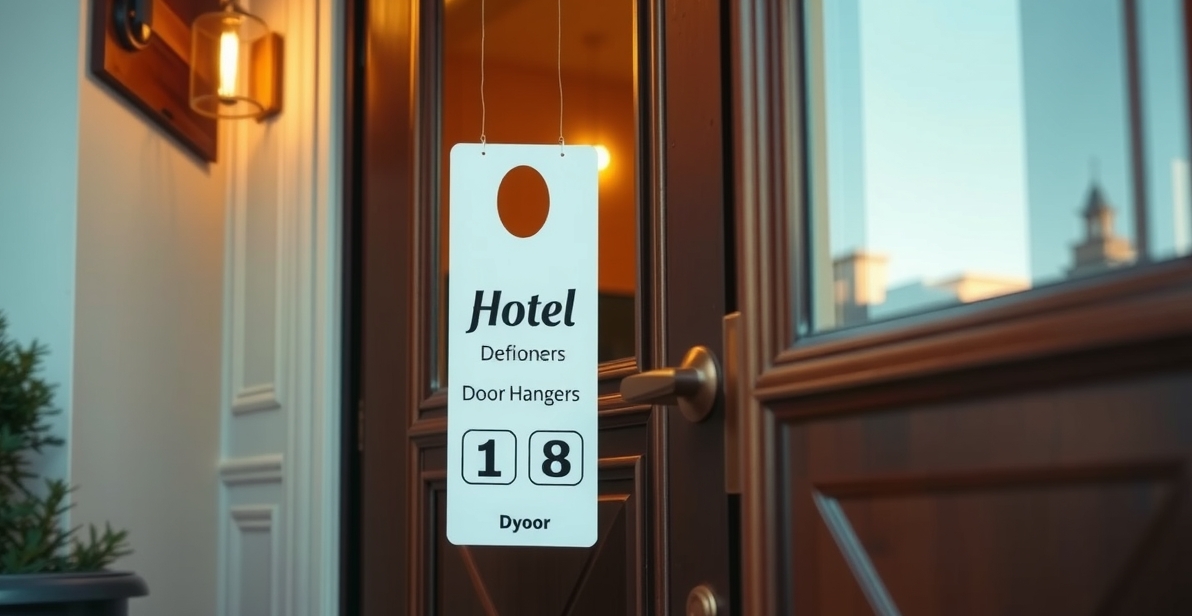 Checklist for Hotel Door Hangers Guide