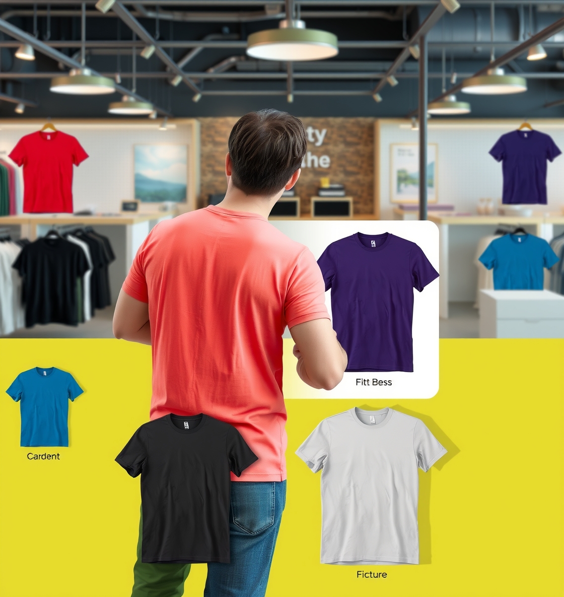 Evaluating the best Sample Design for Tshirt Printing environment