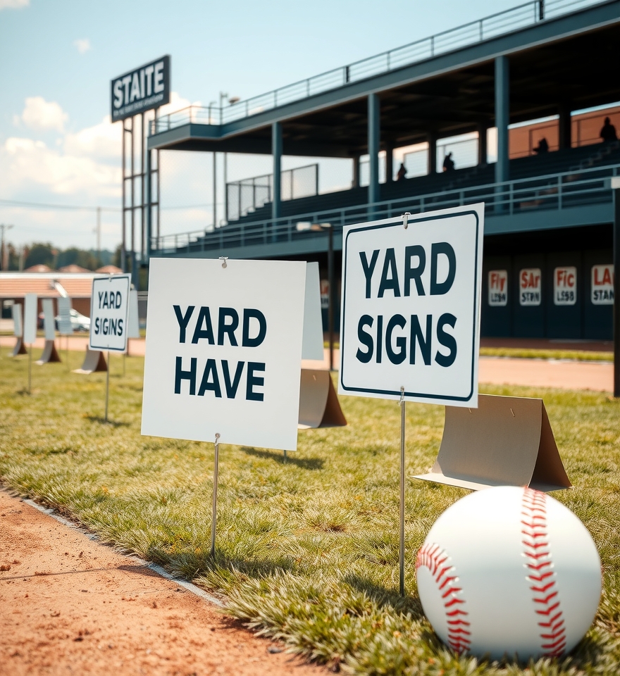 Evaluating the best Baseball Yard Signs Guide environment