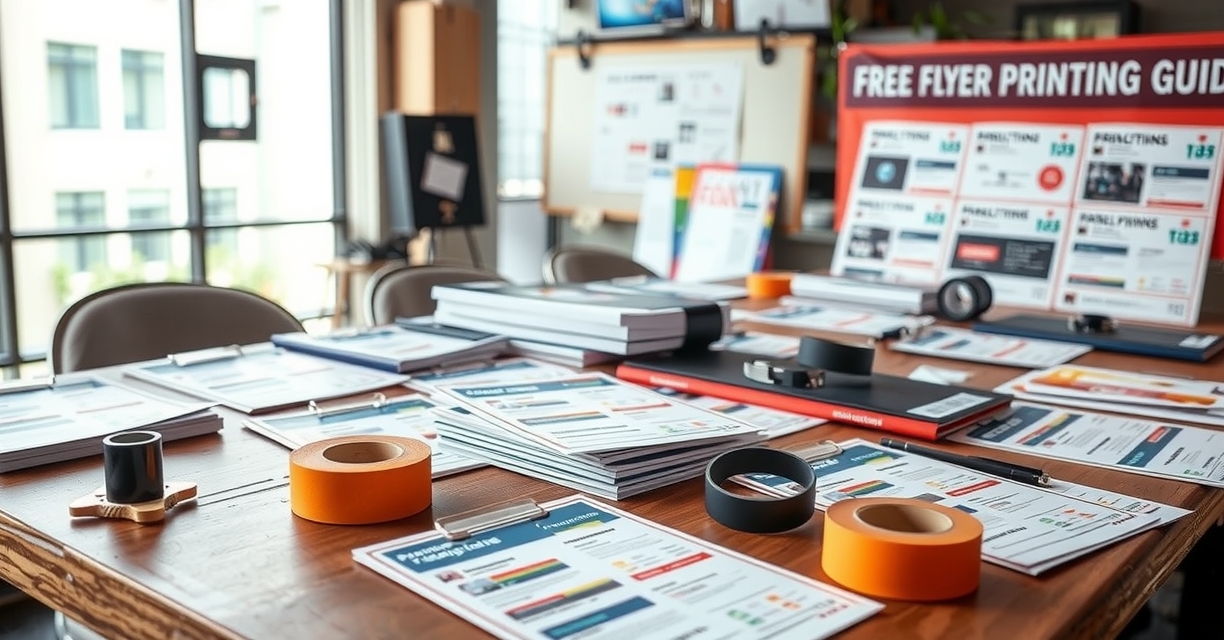Free Flyer Printing Guide hero image
