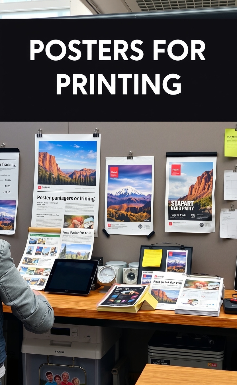 Evaluating the best Posters for Printing Guide environment