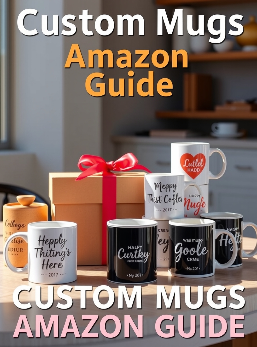 Preparation visual for Custom Mugs Amazon Guide