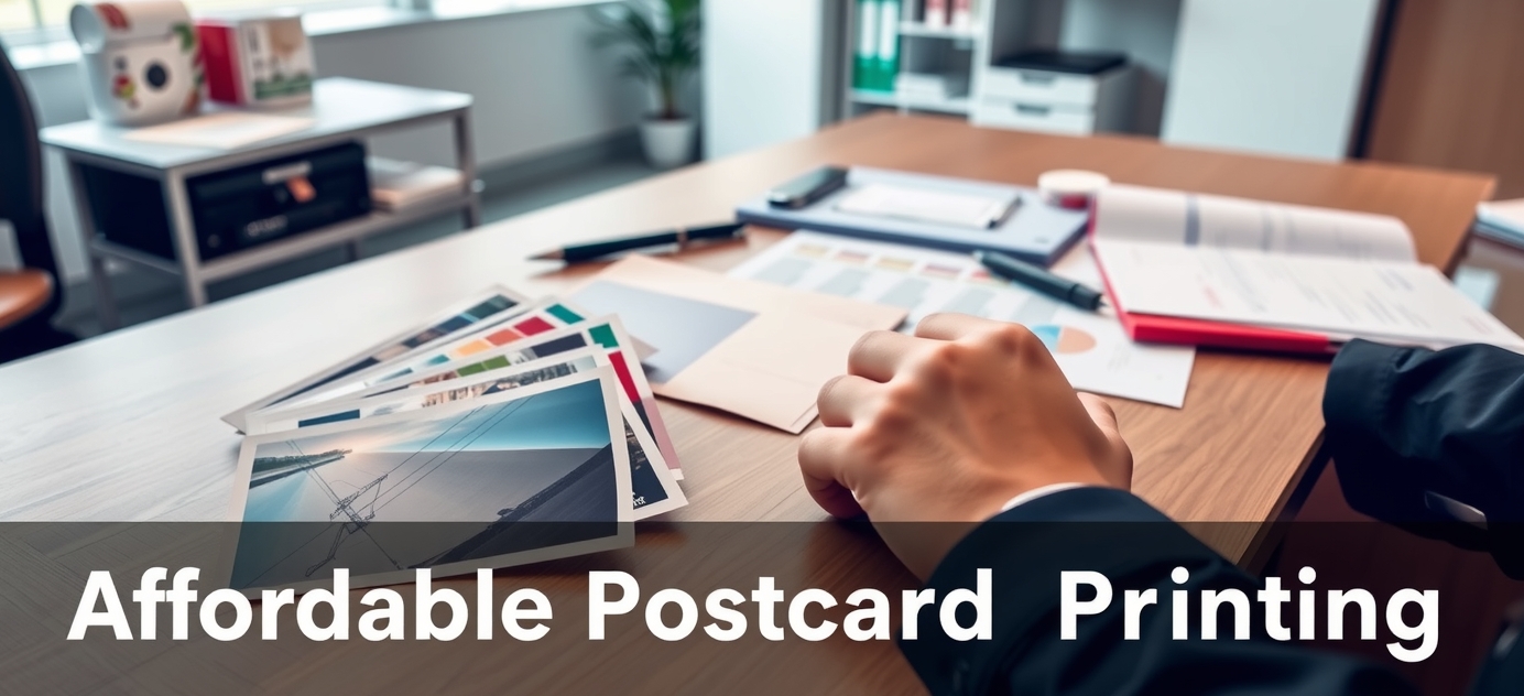 Preparation visual for Affordable Postcard Printing