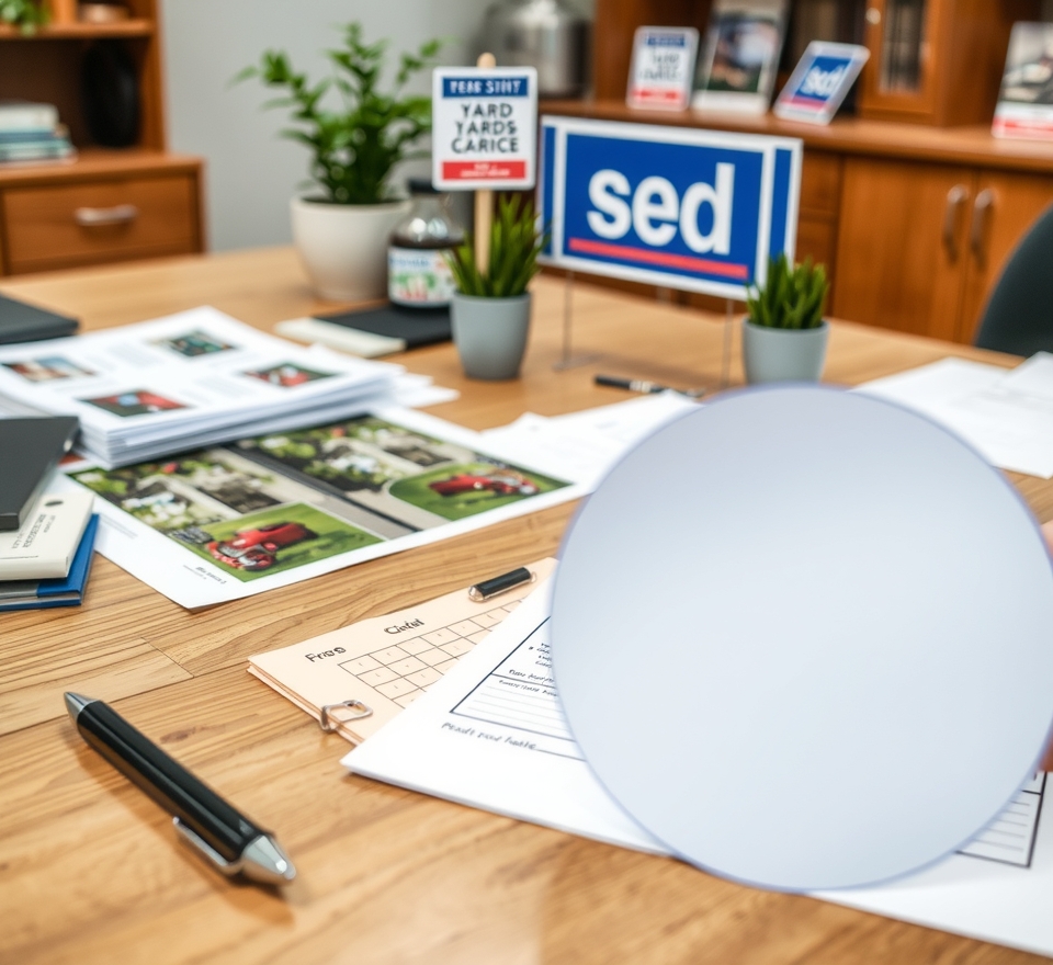 Preparation visual for 4imprint Yard Signs Guide