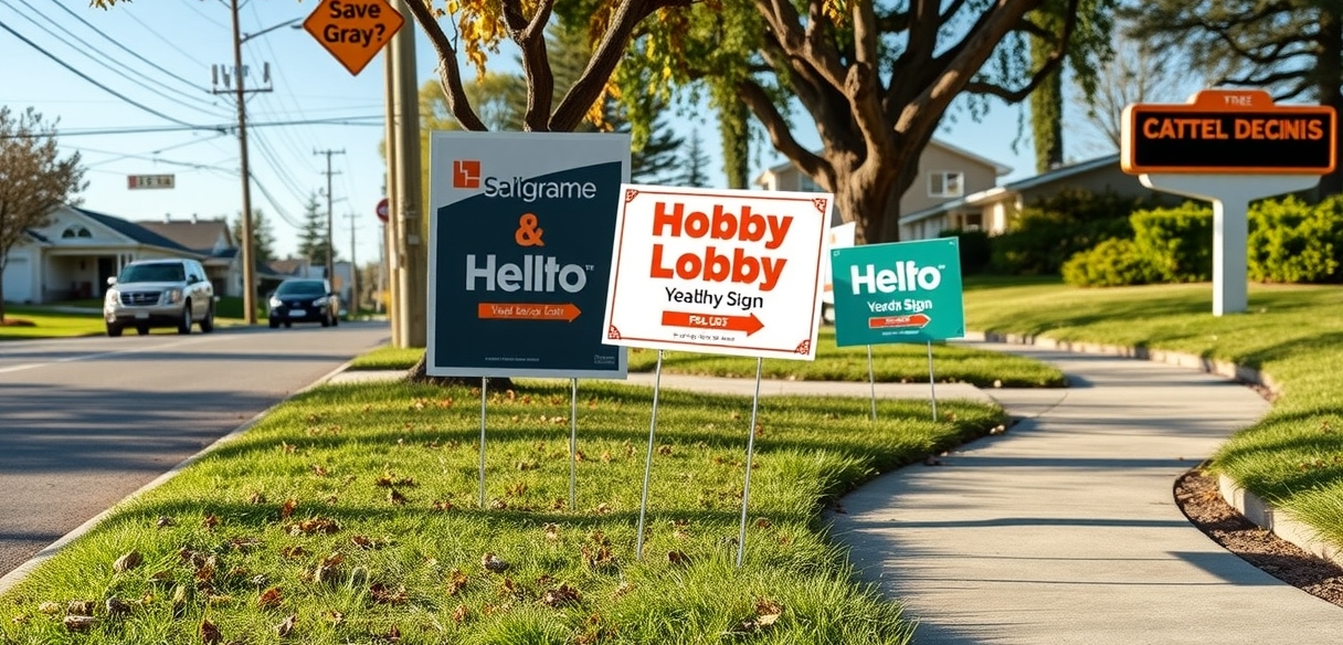 Hobby Lobby Yard Signs Guide hero image