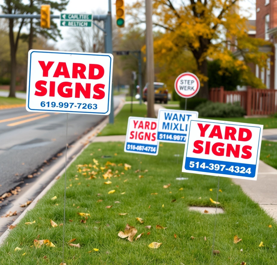 Exp Yard Signs Guide