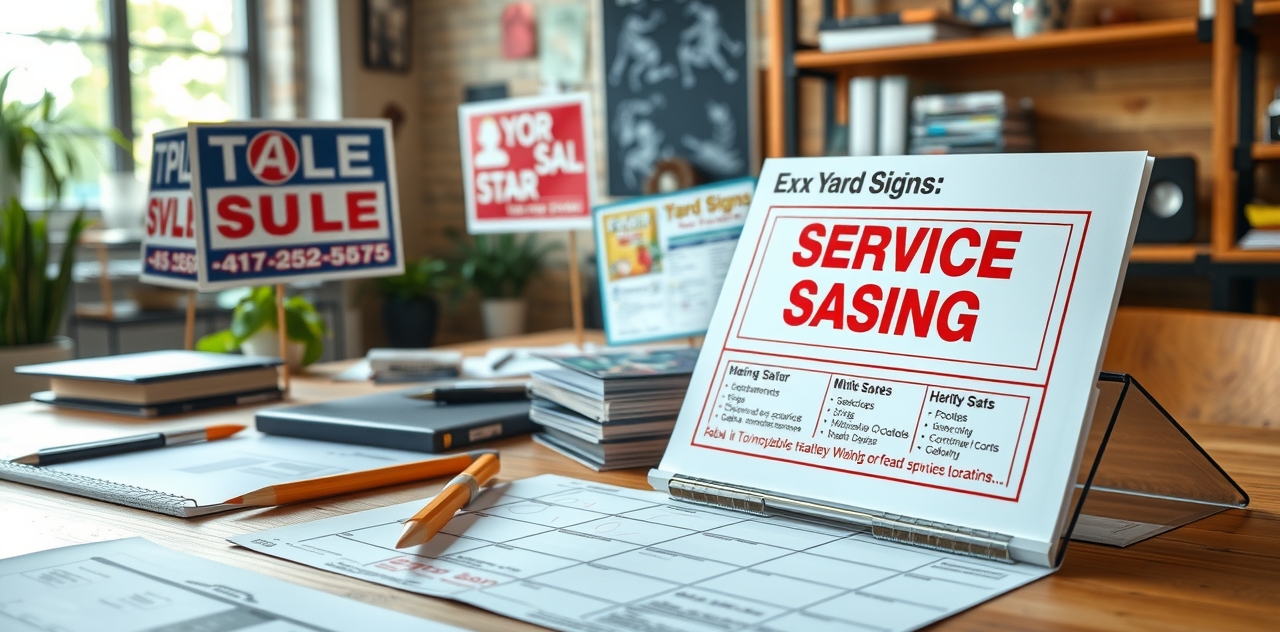 Preparation visual for Exp Yard Signs Guide