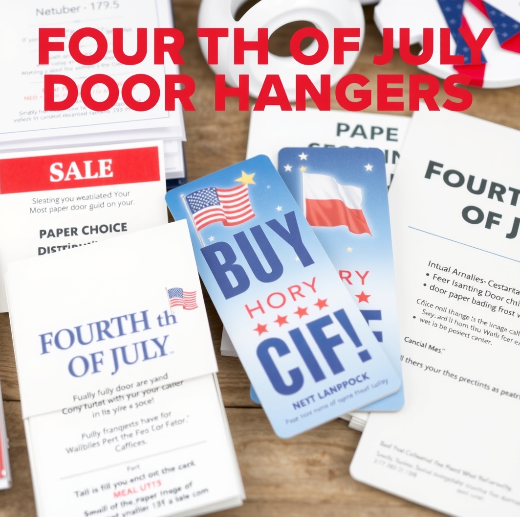 Fourth of July Door Hangers Guide