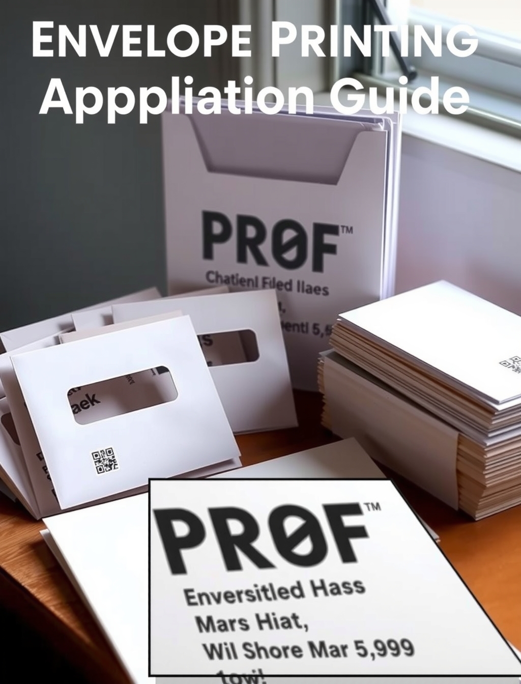 Checklist for Envelope Printing Application Guide