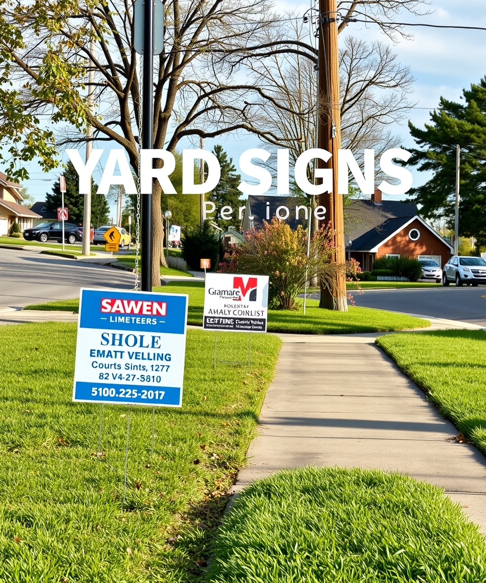 Picture Yard Signs Guide