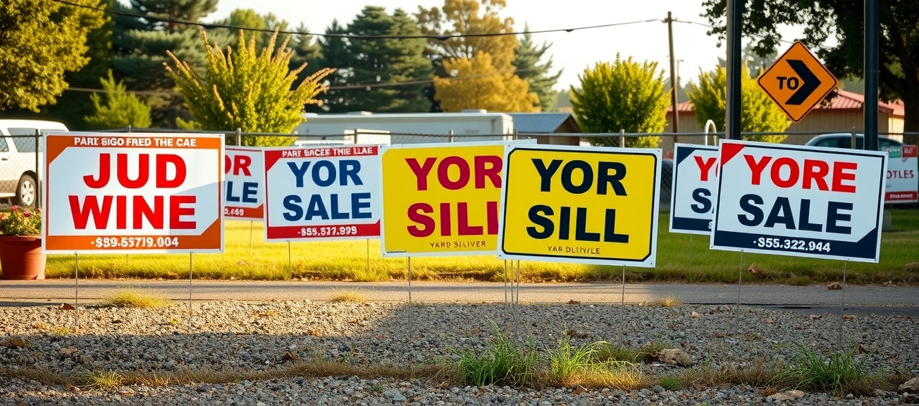 Preparation visual for Picture Yard Signs Guide