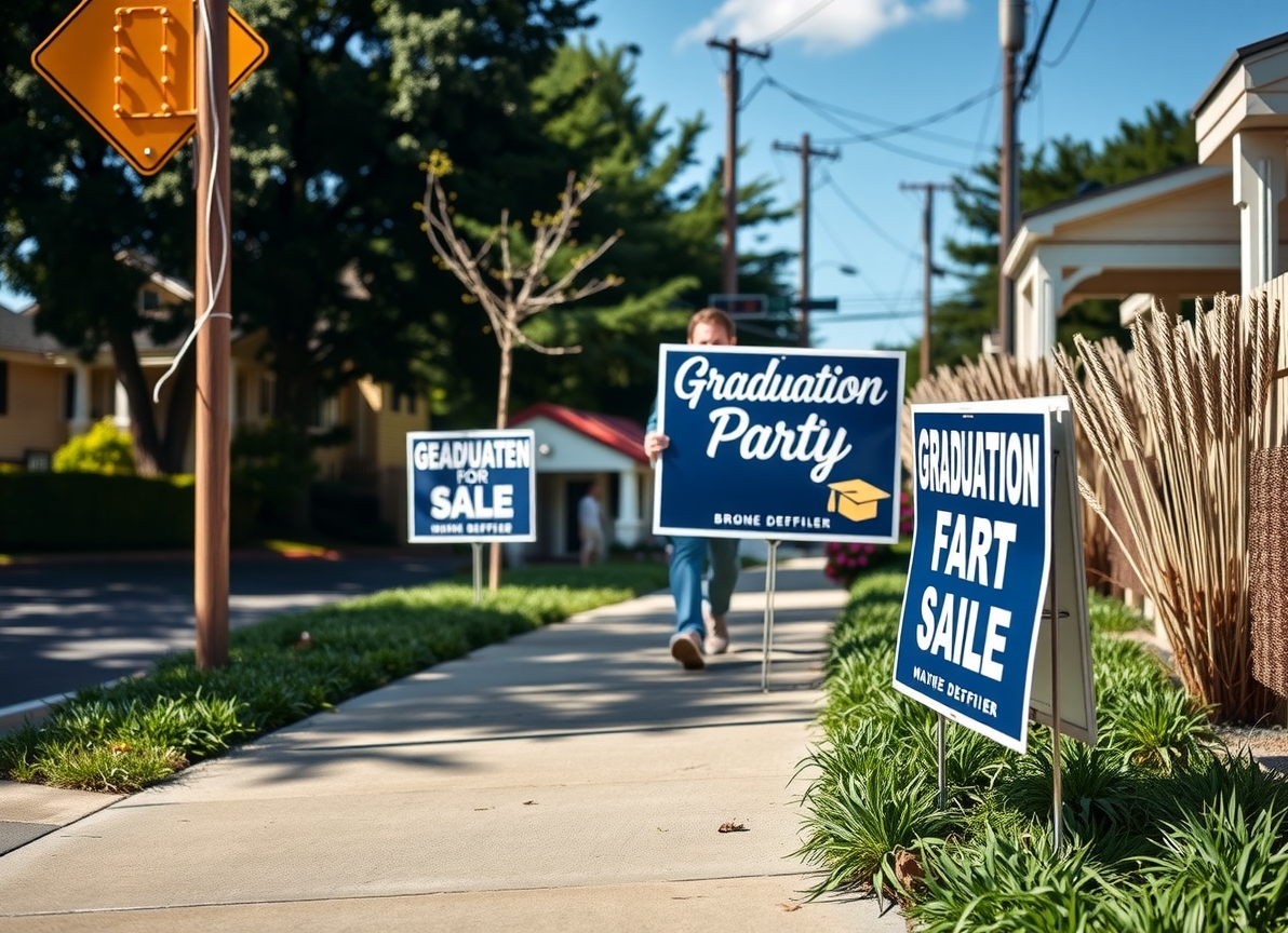 Graduation Party Yard Signs Guide