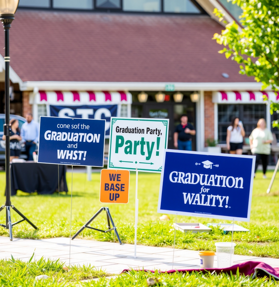 Evaluating the best Graduation Party Yard Signs Guide environment