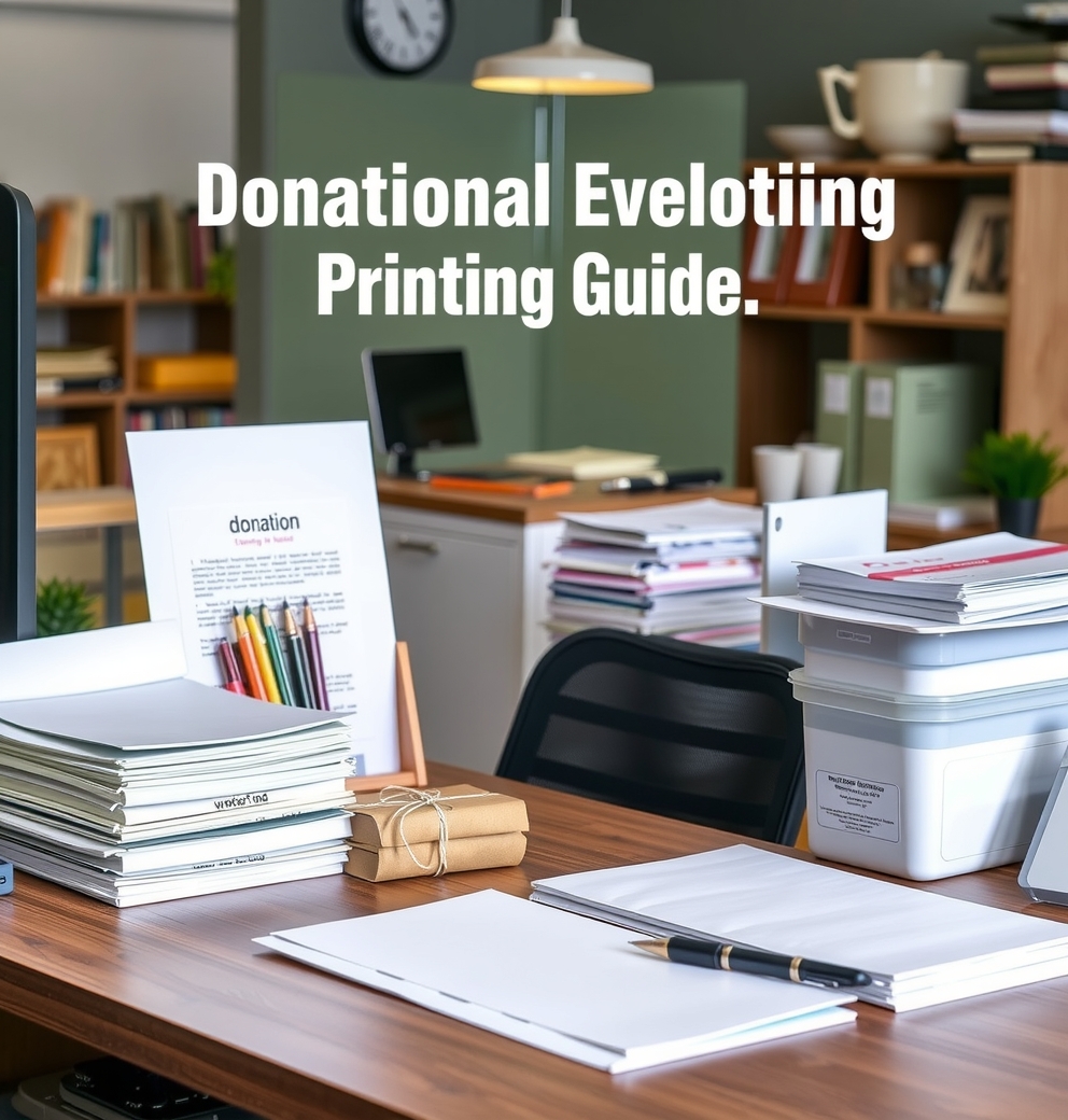 Donation Envelope Printing Guide hero image
